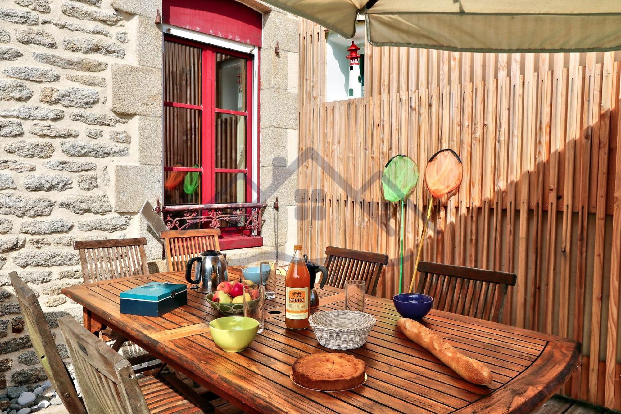 Localise - M11B - A La Pointe - Maison De Vacances Avec Jardin Entierement Clos - A 50M De La Plage - 700M Du Centre - Tout A Pied - Wifi Inclus - Draps Inclus - Animaux Bienvenus Guilvinec Exteriör bild